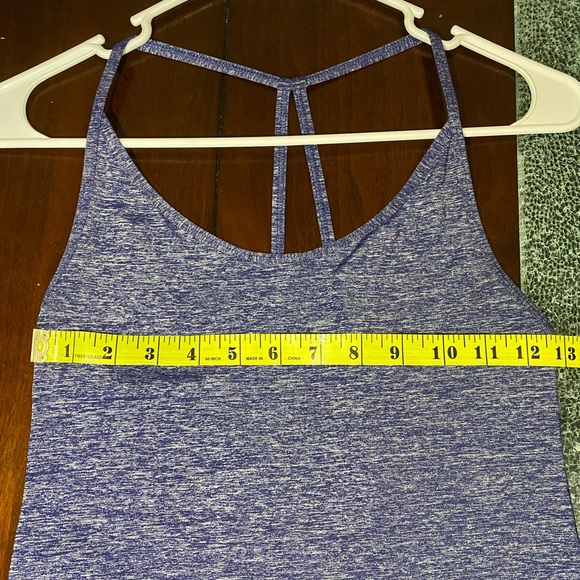 Nike Blue Dri-fit Slim Fit Sleeveless Tank Top - Picture 4 of 6